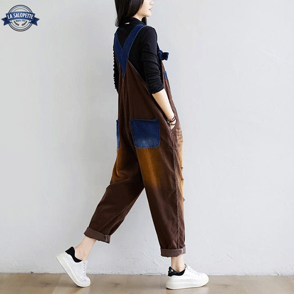 Tuinbroek Jeans Bruin Tawny